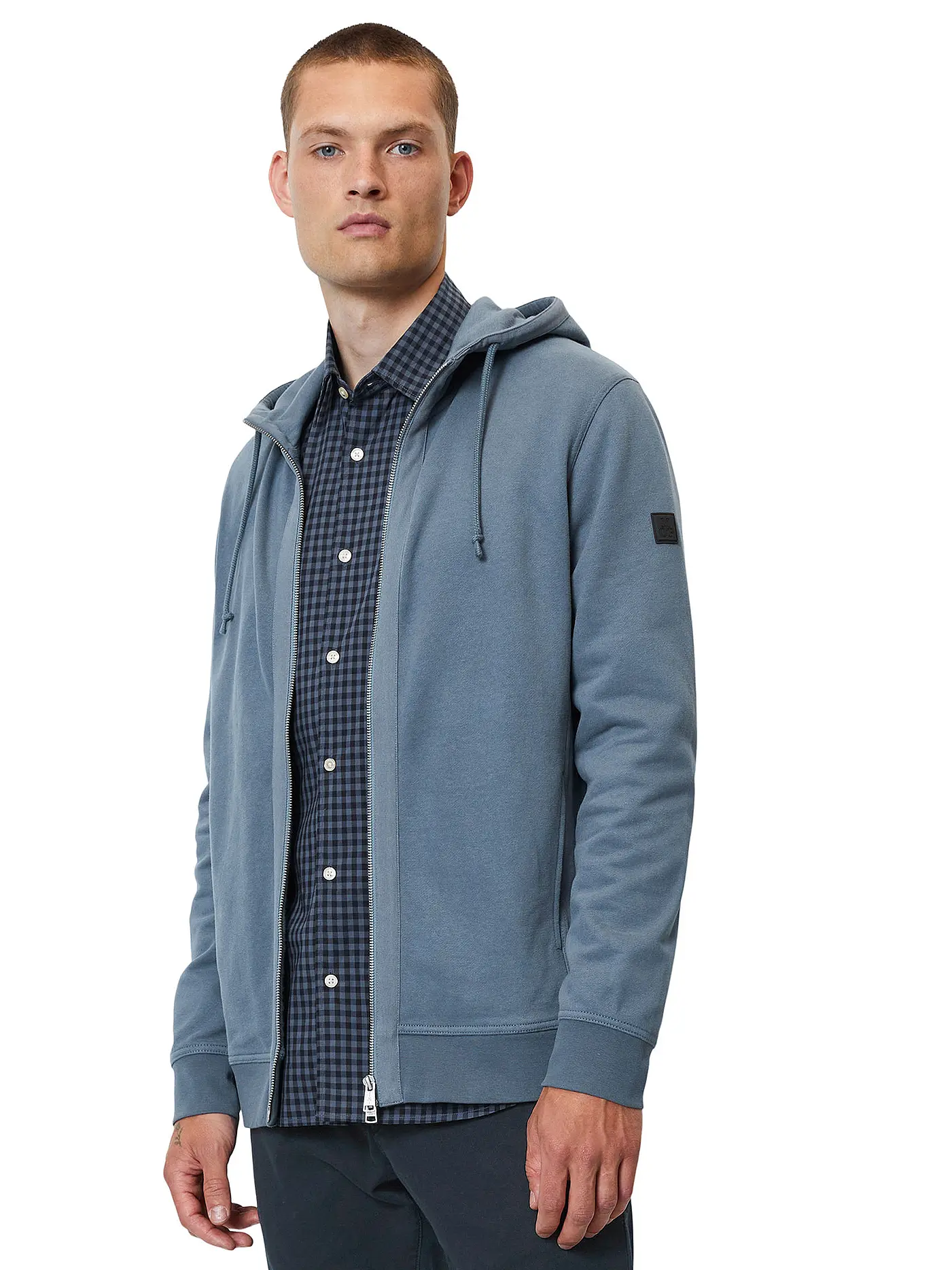 MARC O'POLO | Sweatjacke | blau